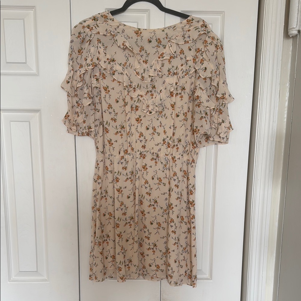 Reformation Malachi Floral Mini Dress